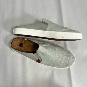 Revitalign Esplanade Canvas Slip-On Slides Size 12